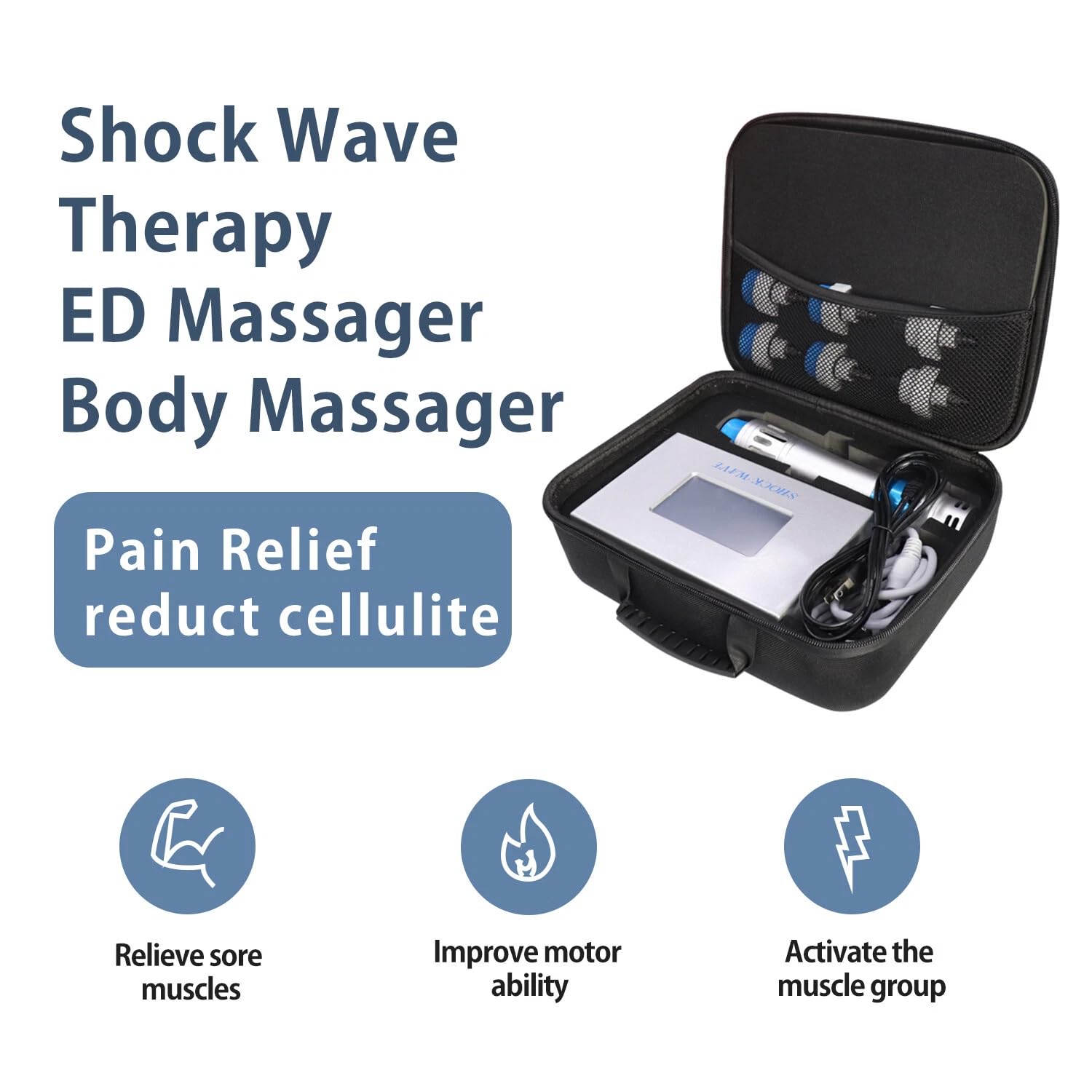 Amazon.com: Extracorporeal Shockwave Therapy Machine for Deep